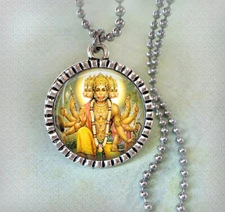 Hanuman Necklace, God of Wisdom, Courage, Strength, Devotion and Self-Discipline