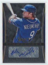 2013 Panini Select Signatures Kirk Nieuwenhuis Auto New York Mets