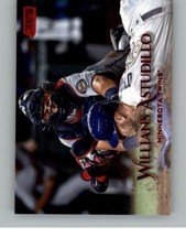 2019 Stadium Club Willians Astudillo 108 Minnesota Twins Red Foil