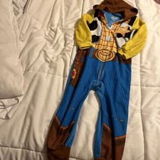 Boys Woody Toy Story 4 One Piece Pajama Xs