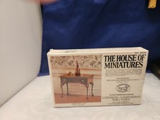 House Of Miniatures Kit QUEEN ANNE TABLE Circa 1740-1760 X-ACTO 40038 Dollhouse