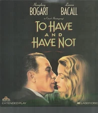 To Have and Have Not (Laserdisc)