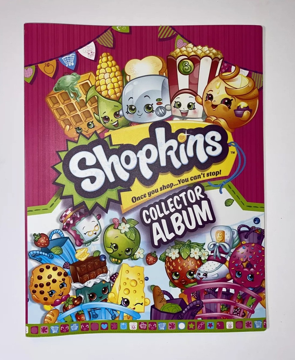 Shopkins Collector Cards Official Album with 50+ Cards Inside