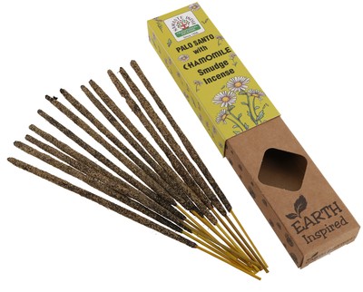 Natürliche handgerollte Namaste India Räucherstäbchen - Palo Santo Chamomile