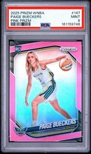 2025 Panini Prizm WNBA Paige Bueckers #147 Pink Prizm /175 (RC)