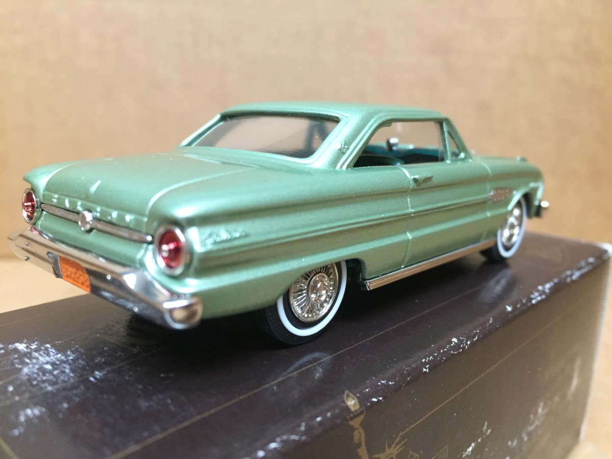 Miniature Ford Falcon Sprint 1963, Brooklin Models, échelle 1:43, Métal Blanc