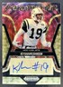 2025 Prizm Black Keyshawn Johnson Prizmatrix Signatures Gold Vinyl FOTL Auto #/5