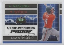 2023 Leaf Eclectic Pre-Production Proof Blue Clear Unsigned 1/1 Daniel Cuvet 4z8