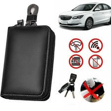 Auto Schlüssel Keyless Go Schutz RFID Funk Blocker Tasche Etui Hülle Carbon 2025