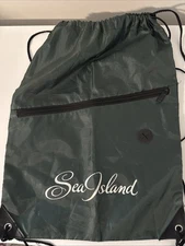 The Cloister Sea Island Resort GA Green Drawstring Bag Backpack