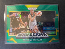 Breanna Stewart (Storm) - 2022 WNBA Prizm WNBA "Green Widesreen" Card #11