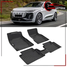 Fits 2025-2026 Audi Q6 SQ6 e-tron All Weather 3D Floor Mats Liner Carpets TPE