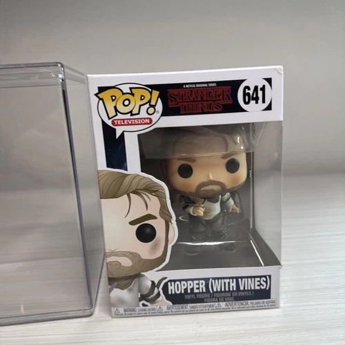 Funko Pop! Vinyl: Stranger Things - Jim Hopper (Vines) #641 W/ Protector BB3