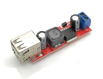 Netzteilmodul 6 - 40V -> 5V / 3A mit 2x USB Ausgang DC Buck Step Down Konverter