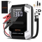 8500A KFZ Auto Starthilfe Powerbank Booster Batterie mit Luftpumpe Kompressor