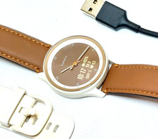 Garmin Fitness Tracker Sports Watch Vivomove Sport Brown Light Cream - Tested