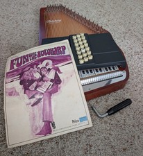 Oscar Schmidt Autoharp Chord Model 21 C/R Made in USA with book/wrench Vintage