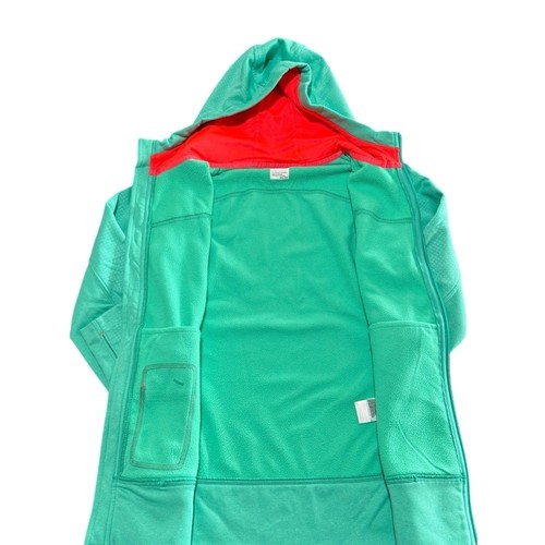 The North Face Hoodie Jacke Damen Small Mintgrün Orange Full Zip Taschen - Bild 7 von 14