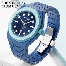 Bioceramics Band Case Mod Kit For Swatch x AP Royal Pop Integrated Link Bracelet