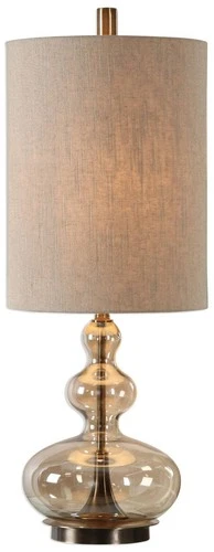 Uttermost Formoso 32 3/4" High Apothecary Amber Glass Table Lamp - Picture 2 of 4