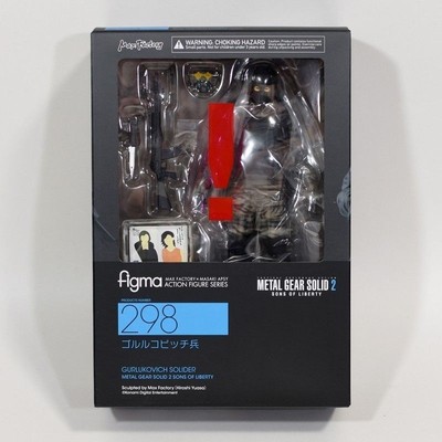 Max Factory figma 298 Metal Gear Solid 2 Gurlukovich Solider Actionfigur