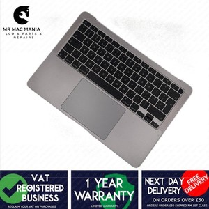 Apple MacBook Air 13" A2337 2020 UK Topcase Handauflage Grau mit Akku