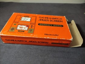 Vintage Nintendo Donkey kong Multi Scren Game and watch cib French Version JUNK