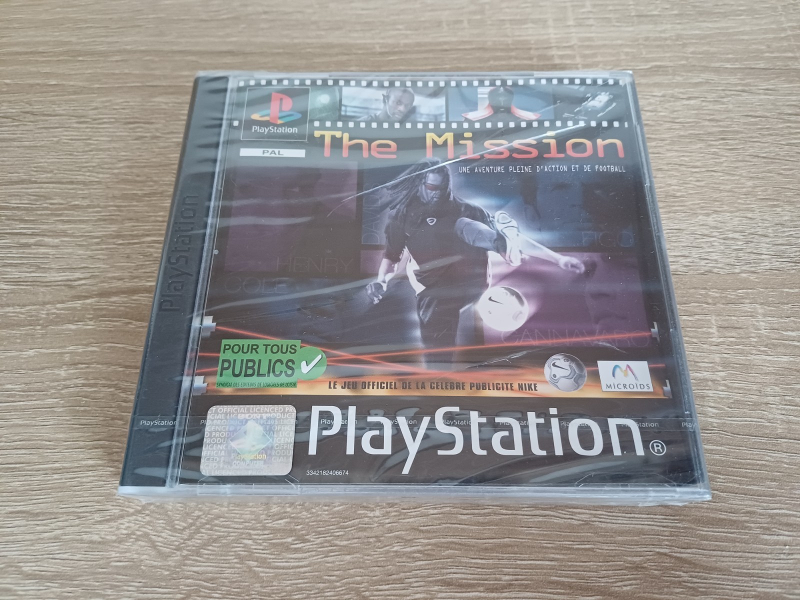 The Mission - Playstation 1 PS1 - NEUF SOUS BLISTER Officiel Sony sealed PAL FR