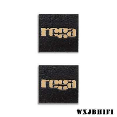 Rega Turntable For Dust Cover Metal Aluminum Logo Badge 14mm(0.55'')X14mm(0.55'')