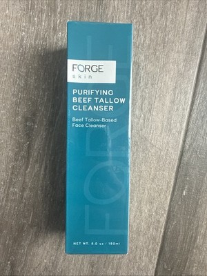 Forge Skin Women Purifying Beef Tallow Based Face Cleanser 5oz 150ml New Sealed