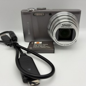 Samsung Digital Camera WB690 12.0MP Silver Tested Working With battery & charger