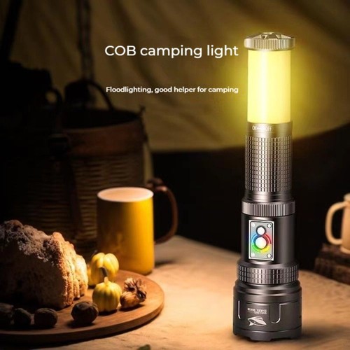 Waterproof Portable Flashlight Outdoor Strong Flashlight Household - Picture 5 of 11