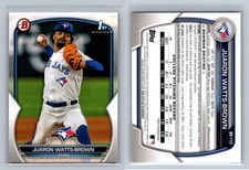 2023 Bowman Draft #BD-113 Juaron Watts-Brown