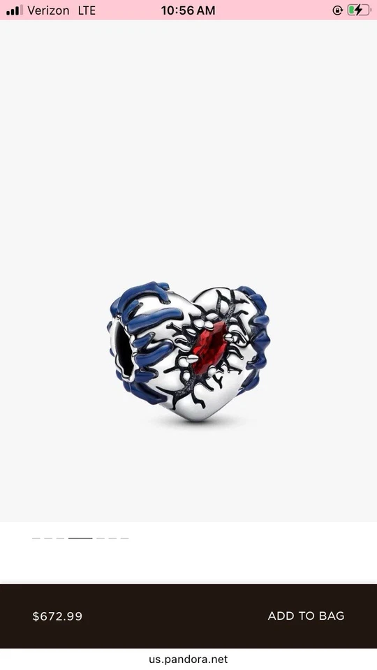 全新 100% 正品 PANDORA Stranger Things 所有小饰品 带手链套装 — 第 4/4 张图片