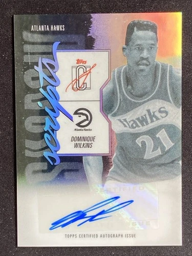 2025 Topps Signature Dominique Wilkins Base (RAW)