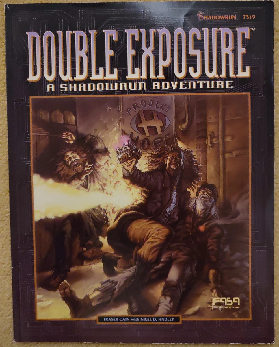 Buch, Englisch - Shadowrun - Double Exposure