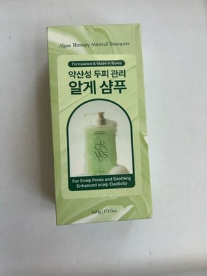 GrowUs Algae Therapy Mineral Shampoo Nourishing, Revitalizing, 17.63 oz, 500 g