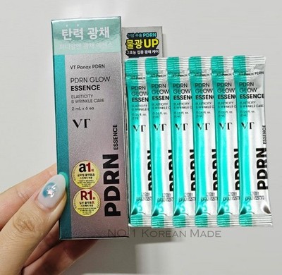 VT PDRN Glow Essence 2ml X 6pcs/Firming Radiance Anti-Aging/1BOX,2BOX/No.1 Korea