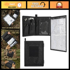 Water-Resistant Map Case Pouch Holder, Military-Grade Protector for Hiking Out