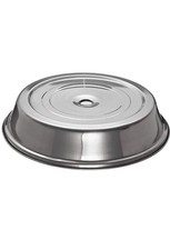 Adcraft PCV1012 10-1/2" Stainless Steel Popular Plate Cover