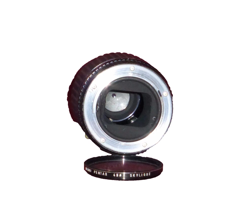 SMC PENTAX 100mm 1:4 Macro Lens K Mount With Caps Pentax-M - Image 4 of 4