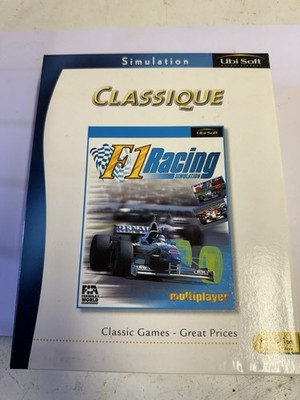 F1 Racing Simulation PC Big Box Win 95 Classic