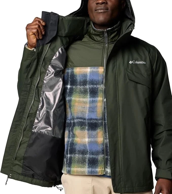 Columbia Men's 5X Bugaboo III Fleece Interchange 3-In-1 Jacket Omni-Tech $210 - Image 2 of 4