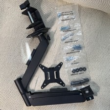 Single Monitor Arm Desk Mount Adjustable VESA 75x75 100x100 Clamp Mount New