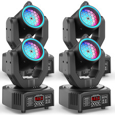 120W LED Moving Head Light RGB Pattern Laser Beam Stage Spot Lighting Disco DMX