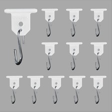 RV Awning Hooks - 24 PCS, Light Clips for Christmas Camping Awning Lights Decor,