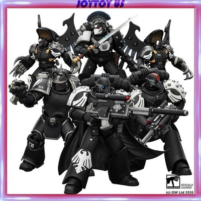 JOYTOY Warhammer 40K 1/18 Raven Guard Dark Fury & Mor Deythan & MK III & MkVI