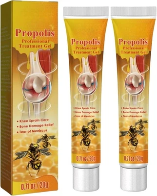 Bee Venom Gel Propolis Ointment, Bee-Venom New Zealand Joint Cream 20G (2PCS)
