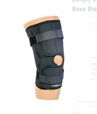 DonJoy Drytex Economy Hinged Knee Brace-Wrap-Popliteal Cutout