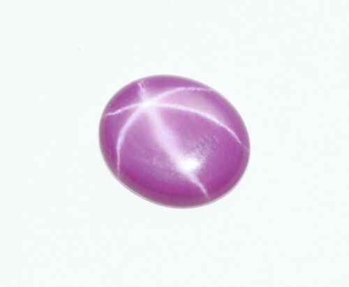 2.00CT -Natural Star Pink Ruby Fine Oval Shape Cabochon Loose Gemstone Jewelry - Picture 1 of 7